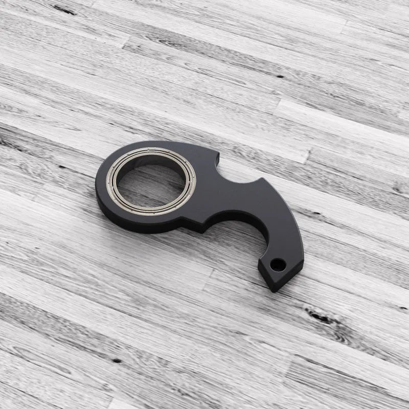 Stress Relief Keychain Hand Spinner - Creative Anti-Anxiety Fidget Toy for Focus and Relaxation